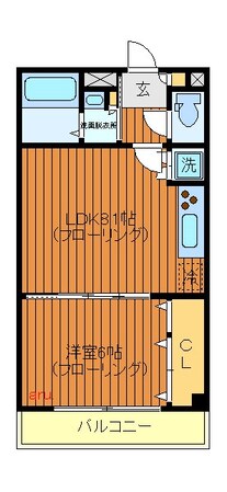 三鷹台駅 徒歩2分 3階の物件間取画像